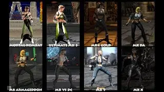 Mortal Kombat SONYA BLADE Graphic Evolution 1992-2015 | ARCADE DREAMCAST PS2 XBOX PC | PC ULTRA