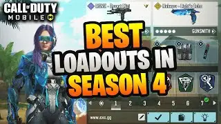 COD MOBILE Season 4 Top Ten Weapons and BEST GUNSMITH FOR CODM!