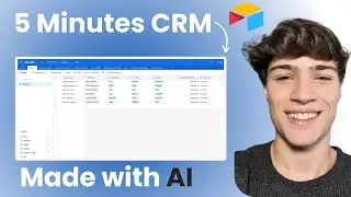 Build a CRM in 5 Minutes with Airtable AI CoBuilder – No Code Needed!