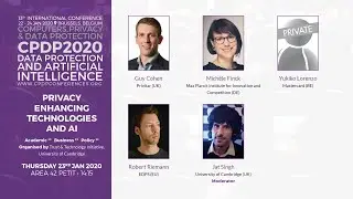 CPDP 2020: Privacy enhancing technologies and AI.