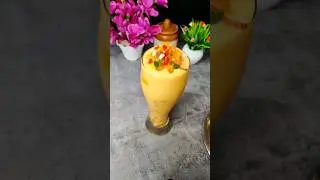 Easy Mango Shake 🥭🧋 Recipe | Mango Mastani Recipe #shorts