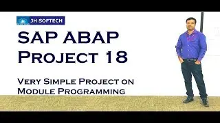 SAP ABAP Project 18 Module Pool Prog for Beginners