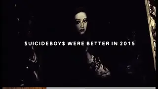 $UICIDEBOY$ - $UICIDEBOY$ WERE BETTER IN 2015 (Lyric Video)