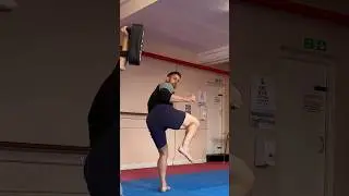 Try this for better hook kicks #martialarts #karate #kicks #shorts