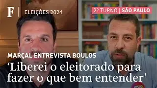 Marçal critica ausência de Nunes e diz que não vota no prefeito nem em Boulos