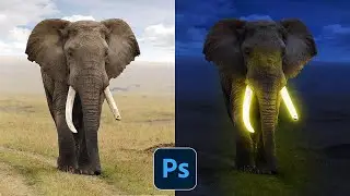 Glow Effect - Photoshop Tutorial | Glowing Photoshop Effect