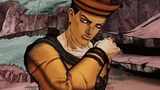 Josuke 8 & Kakyoin VS. Anasui & F.F. (JoJo's Bizarre Adventure: All-Star Battle R)