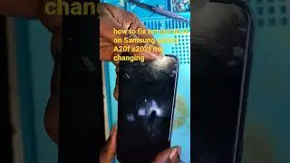 how to fix temperature on Samsung galaxy A20f a202f not changing