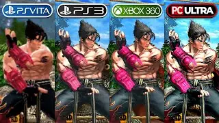 Street Fighter X Tekken (2012) PS Vita vs PS3 vs Xbox 360 vs PC Ultra | Comparison (Side by Side) 4K