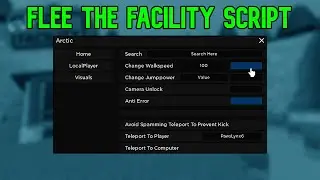 Flee The Facility script | Anti Error | Teleport | Esp | Not Patched | No Ban [2023]