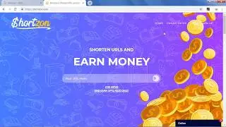 SHORTZON-Earn Money With Short Links 2018 | URL Shorteners Series 21