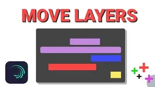 How To Move Layers [left or right] in Alight Motion  