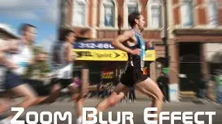 Photoshop  Zoom Blur Tutorial  - For Complete Beginners