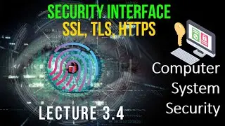 Lecture 3.4 | security interface | security interface framework |Computer system security #css #aktu