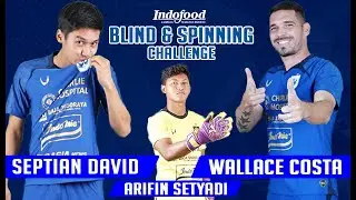 BLIND & SPINNING CHALLENGE; Septian David Ditantang Wallace Costa, Siapa yang Menang? 