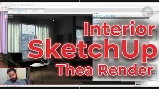 Interior Lighting with Thea Render for SketchUp