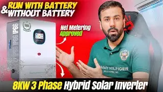 Itel 8KW 3 Phase Hybrid Solar Inverter | IP66 | Approved For Net Metering | Price In Pakistan