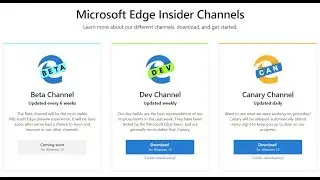 Download and Install Microsoft Edge Insider Chromium (Officially)