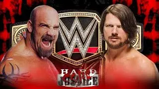 Goldberg vs Aj Styles for Championship