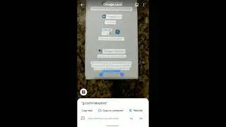 Google Lens: Android: How to copy text from the real world
