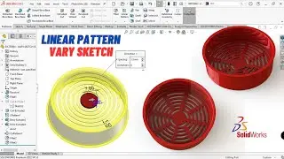 Solidworks 2022 Tips and tricks ‼️ - Linear Pattern Vary Sketch