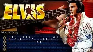 Can't Help Falling In Love ELVIS PRESLEY Guitar TABS | Cover Guitarra Christianvib