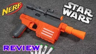 [REVIEW] Nerf Star Wars Han Solo Pistol | Unboxing, Review, & Firing Demo