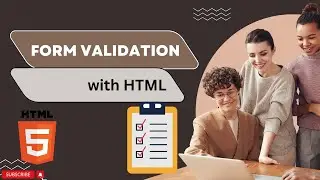 Form validation with HTML || Form validation