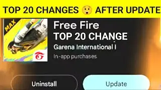 20+ Changes in OB46 Update in Free Fire & Free FIRE Max | Top Changes Free fire Max After update