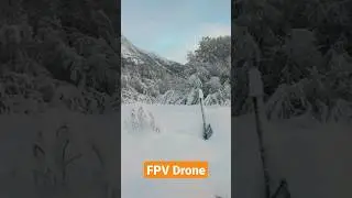 DJI Avata Winter Racing ❄️🥶 #fpv #drone #dji