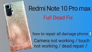 redmi note 10 pro max dead solution | redmi note 10 pro max not turning on fix | cpu reballing cost