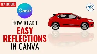 How to add easy reflection in Canva | How to create reflection in Canva | Canva Hindi