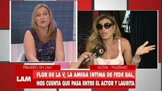 Fuerte cruce entre Flor de la V y Carmela Bárbaro