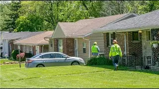 Mine subsidence is damaging Belleville, Illinois neighborhood