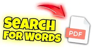 how to search for words in pdf