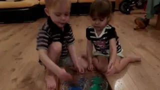 CHEBURASHKI. Александр и София готовят мыло/Alexander and Sofia are preparing of soap.