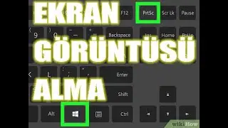 BILGISAYARDAN SS - EKRAN GÖRÜNTÜSÜ PROGRAMSIZ NASIL ALINIR