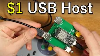 Cheap USB Host Microcontroller [CH559, ESP32, HID]