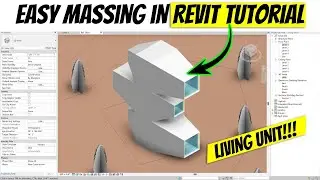 Massing in Revit - Beginner Tutorial | Living Unit