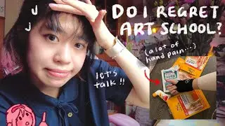 Things I wish I knew before coming to art school (what they dont tell you) 🎨