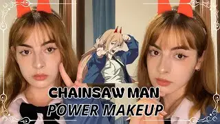 ꒷꒦꒷꒦Chainsaw Man Makeup look꒷꒦꒷꒦