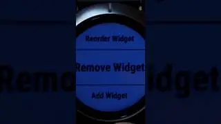 How To Remove Widgets From Your Garmin Watch