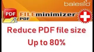 Compress your PDF files up to 80% with FILEminimizer PDF