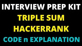 Triple Sum Hackerrank Solution