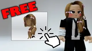 HURRY! GET FREE CUTE BOW CURLY HAIR ROBLOX ITEM!🤩🥰 (2024)