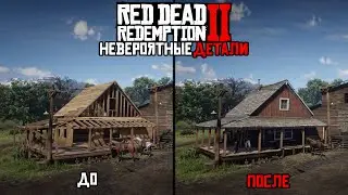 😱30 Невероятных Деталей в Red Dead Redemption 2 (Реалистичные Детали в RDR 2)