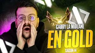 APPRENDRE A CARRY EN MIDLANE EN GOLD (SAISON 14) ! UN GRANDMASTER EN BAS ELO (Ft Tsugara)