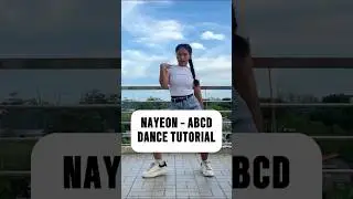 NAYEON - ABCD Dance Tutorial Slowed Mirrored #dance #shorts #nayeon #kpop