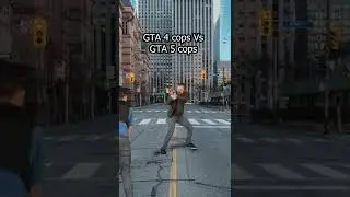 GTA 4 Vs. GTA 5 Cops