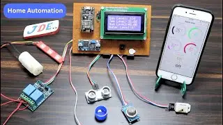 How to make a Full Home Automation System with the ESP8266 board & Blynk app